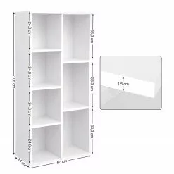 Loftscape Regal Buchy - Weiß -Büromöbel Verkaufsgeschäft 1000235744 210118 06451400277 SKETCH DETAILS P000000001000235744 sketch