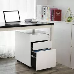 Loftscape Rollcontainer Le Ray - Stahl - Weiß / Schwarz -Büromöbel Verkaufsgeschäft 1000235768 210118 06465500345 MOOD DETAILS P000000001000235768 mood