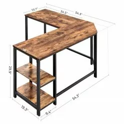 Red Living Eckschreibtisch Buxy II - Eiche Rustikal Dekor 13 Red Living Eckschreibtisch Buxy II - Eiche Rustikal Dekor -Büromöbel Verkaufsgeschäft 1000235788 210118 06504200491 SKETCH DETAILS P000000001000235788 sketch