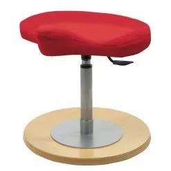 Mayer Sitzmöbel Kinderpendelhocker myERGOSIT - Flachgewebe / Stahl - Rot