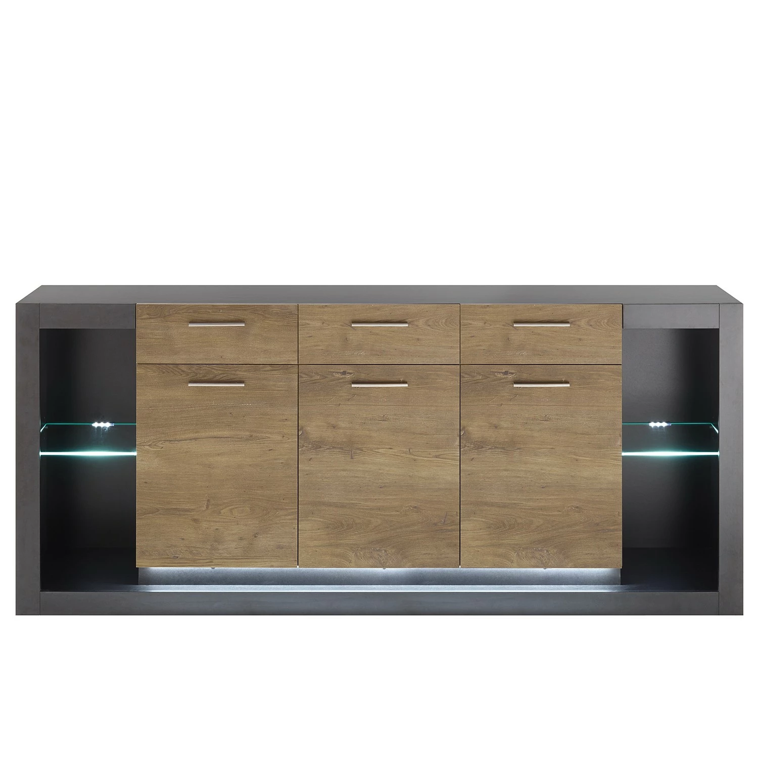 Red Living Sideboard Talence I - Kastanie Dekor / Grau 7 Red Living Sideboard Talence I - Kastanie Dekor / Grau – Bild 5