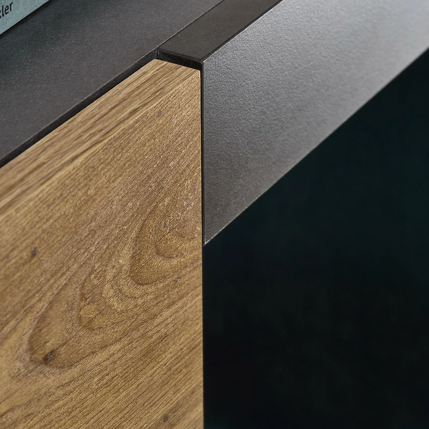 Red Living Lowboard Talence III - Kastanie Dekor / Grau 8 Red Living Lowboard Talence III - Kastanie Dekor / Grau – Bild 7