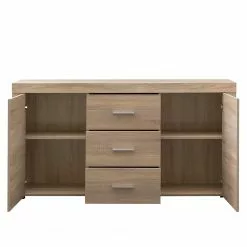 Loftscape Sideboard Vierzon - Eiche Sonoma Dekor -Büromöbel Verkaufsgeschäft 1000237347 201230 13155700066 DETAILS P000000001000237347