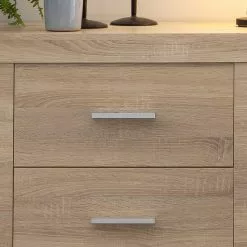 Loftscape Sideboard Vierzon - Eiche Sonoma Dekor -Büromöbel Verkaufsgeschäft 1000237347 201230 13160700068 DETAILS P000000001000237347