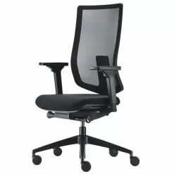 Sedus Bürostuhl se:do PRO light I - Webstoff & Membranbespannung / Stahl - Schwarz