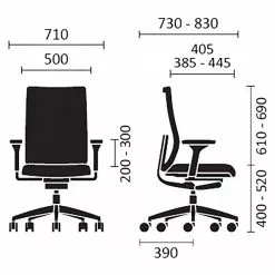 Sedus Bürostuhl se:do PRO light II - Webstoff & Membranbespannung / Stahl - Schwarz 16 Sedus Bürostuhl se:do PRO light II - Webstoff & Membranbespannung / Stahl - Schwarz -Büromöbel Verkaufsgeschäft 1000238029 210120 13180400037 SKETCH DETAILS P000000001000238029 sketch