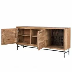 Ars Natura Sideboard Roody - Inkl. Beleuchtung - Akazie massiv / Metall - Akazie / Schwarz 24 Ars Natura Sideboard Roody - Inkl. Beleuchtung - Akazie massiv / Metall - Akazie / Schwarz -Büromöbel Verkaufsgeschäft 1000238181 220420 045 DETAILS P000000001000238181