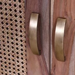 Naturoo Sideboard Rodern II - Sheesham massiv / Wiener Geflecht -Büromöbel Verkaufsgeschäft 1000239484 210108 13352500005 DETAILS P000000001000239484