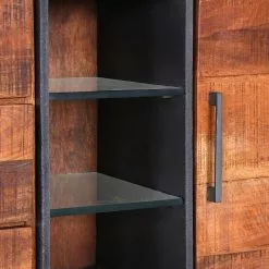 Red Living Sideboard Thiery - Mango massiv / Metall - Mango Braun / Anthrazit 13 Red Living Sideboard Thiery - Mango massiv / Metall - Mango Braun / Anthrazit -Büromöbel Verkaufsgeschäft 1000239508 210108 13381100084 DETAILS P000000001000239508