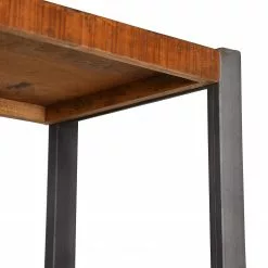 Red Living Regal Thiery - Mango massiv / Metall - Mango Braun / Anthrazit -Büromöbel Verkaufsgeschäft 1000239517 210108 13392900125 DETAILS P000000001000239517