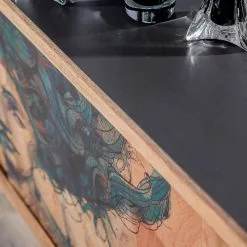 Naturoo Sideboard Valbelle - Mango massiv - Mango / Grau -Büromöbel Verkaufsgeschäft 1000240805 210113 13371800042 DETAILS P000000001000240805