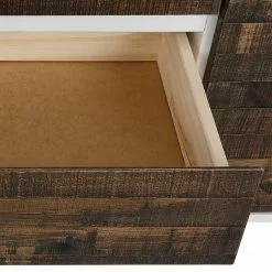 Loftscape Sideboard Marnac - Kiefer teilmassiv - Kiefer / Weiß -Büromöbel Verkaufsgeschäft 1000241503 210113 13505700058 DETAILS P000000001000241503