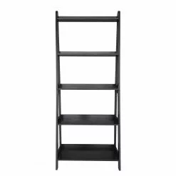 Mørteens Regal Kolding - Bambus massiv - Schwarz -Büromöbel Verkaufsgeschäft 1000241534 220420 035 DETAILS P000000001000241534