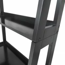 Mørteens Regal Kolding - Bambus massiv - Schwarz -Büromöbel Verkaufsgeschäft 1000241534 220420 070 DETAILS P000000001000241534