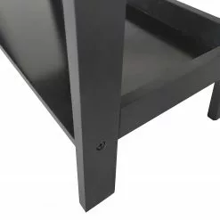 Mørteens Regal Kolding - Bambus massiv - Schwarz -Büromöbel Verkaufsgeschäft 1000241534 220420 080 DETAILS P000000001000241534