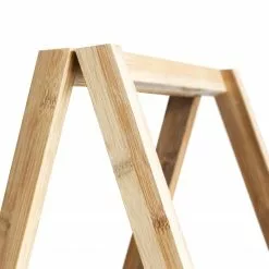 Mørteens Regal Tondern - Bambus teilmassiv - Weiß / Bambus -Büromöbel Verkaufsgeschäft 1000241543 211223 123718000126 DETAILS P000000001000241543