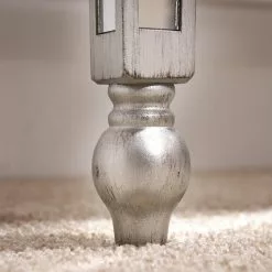 Velvet Studio Schreibtisch Embry - Silber -Büromöbel Verkaufsgeschäft 1000241547 210121 14211600021 DETAILS P000000001000241547