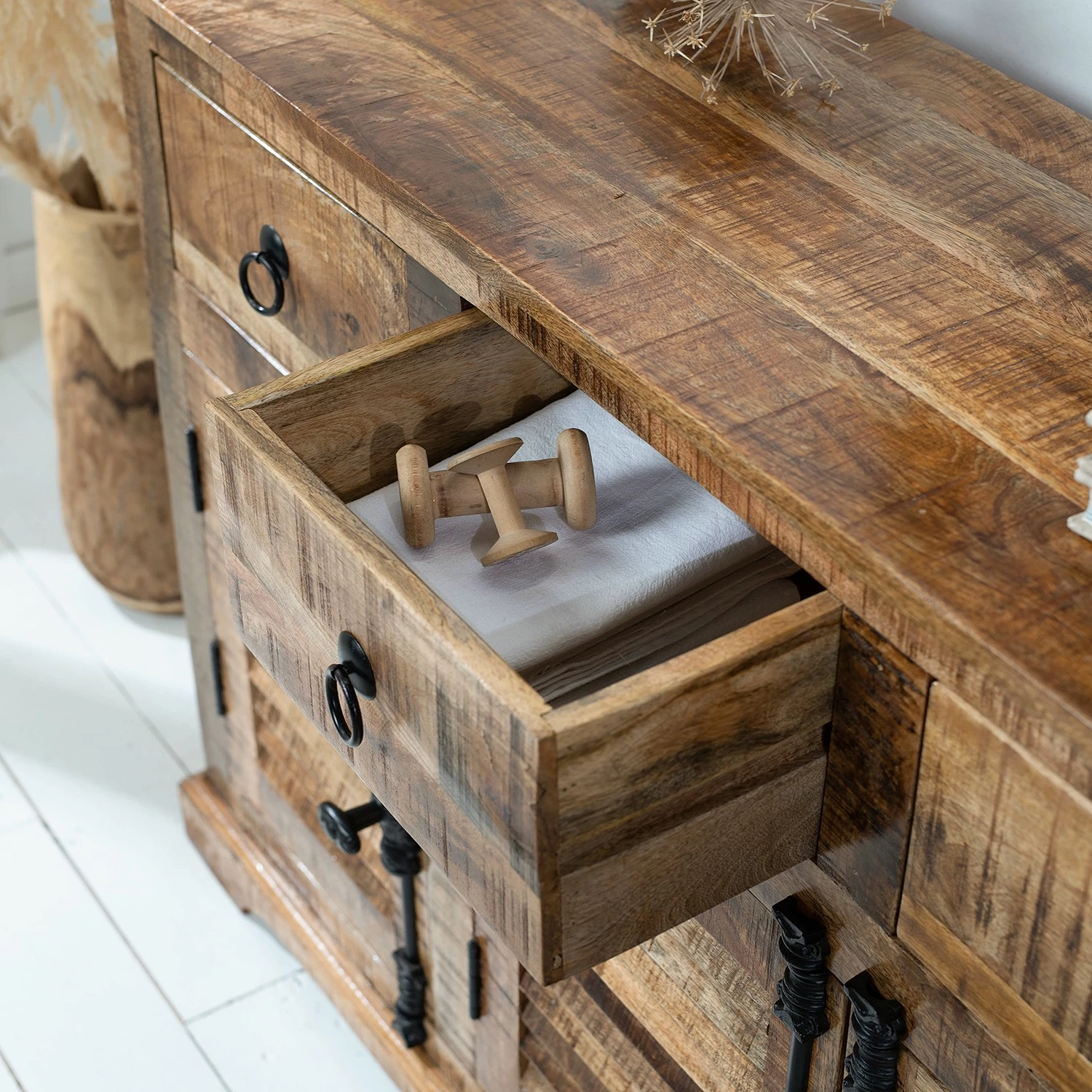 Wolf-Möbel Sideboard Senille - Mango massiv 15 Wolf-Möbel Sideboard Senille - Mango massiv – Bild 13