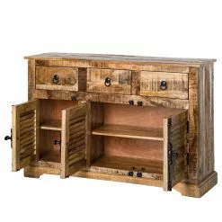 Wolf-Möbel Sideboard Senille - Mango massiv 20 Wolf-Möbel Sideboard Senille - Mango massiv -Büromöbel Verkaufsgeschäft 1000243214 220314 030 DETAILS P000000001000243214