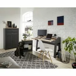 Ridgevalley Sekretär Jasmund - Graphit 17 Ridgevalley Sekretär Jasmund - Graphit -Büromöbel Verkaufsgeschäft 1000245000 210504 06305600066 MOOD DETAILS P000000001000245000 mood