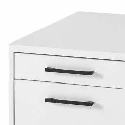 Furnitive Rollcontainer Lemuy - Weiß / Anthrazit 13 Furnitive Rollcontainer Lemuy - Weiß / Anthrazit -Büromöbel Verkaufsgeschäft 1000245002 210504 06310800098 DETAILS P000000001000245002