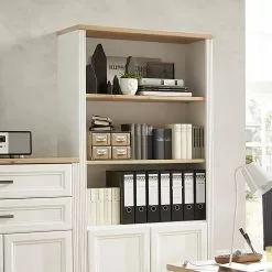 Ridgevalley Büroregal Jasmund I - Pinie Weiß Dekor 17 Ridgevalley Büroregal Jasmund I - Pinie Weiß Dekor -Büromöbel Verkaufsgeschäft 1000245007 210504 06312100137 DETAILS P000000001000245007