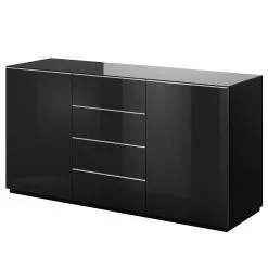 Loftscape Sideboard Habas II - Glas - Schwarz