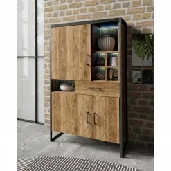 Red Living Regal Turriers II - Fichte Dekor / Matt Schwarz 9 Red Living Regal Turriers II - Fichte Dekor / Matt Schwarz -Büromöbel Verkaufsgeschäft 1000245426 210217 13062700100 MOOD DETAILS P000000001000245426 mood