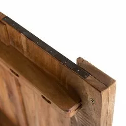 Ars manufacti Büroschrank Domme - Akazie massiv / Eisen - Akazie / Anthrazit -Büromöbel Verkaufsgeschäft 1000246786 220318 039 DETAILS P000000001000246786