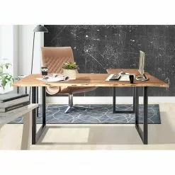 Ars manufacti Eckschreibtisch Domme - Akazie massiv / Eisen - Akazie / Anthrazit -Büromöbel Verkaufsgeschäft 1000246788 211001 14353700032 MOOD DETAILS P000000001000246788 mood 1