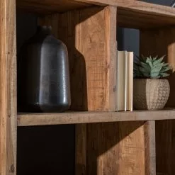 Ars manufacti Büroregal Domme - Akazie massiv / Eisen - Akazie / Anthrazit -Büromöbel Verkaufsgeschäft 1000246832 220705 021 MOOD DETAILS P000000001000246832 mood