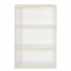 Furnitive Regal Basix I - Weiß / Eiche Sägerau Dekor -Büromöbel Verkaufsgeschäft 1000248649 210326 08410100027 DETAILS P000000001000248649