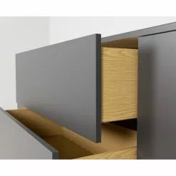 Tenzo Sideboard Birka I - Anthrazit -Büromöbel Verkaufsgeschäft 1000250271 210310 15070300009 DETAILS P000000001000250271