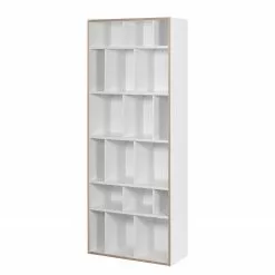 Temahome Regal Group 72 - Wabenplatte - Weiß / Hellbraun