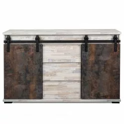 Maison Belfort Sideboard Janze I - Kiefer Weiß Dekor / Vintage Braun 14 Maison Belfort Sideboard Janze I - Kiefer Weiß Dekor / Vintage Braun -Büromöbel Verkaufsgeschäft 1000254985 210322 08500500016 DETAILS P000000001000254985