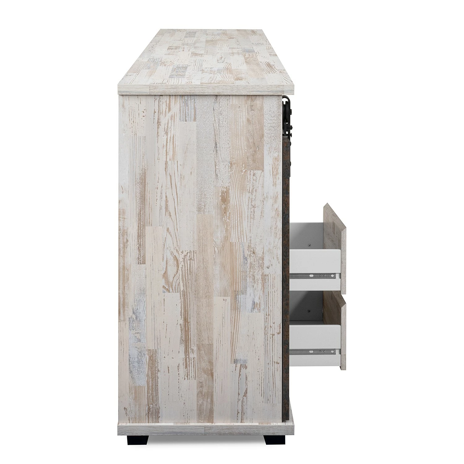 Maison Belfort Sideboard Janze II - Kiefer Weiß Dekor / Vintage Braun 10 Maison Belfort Sideboard Janze II - Kiefer Weiß Dekor / Vintage Braun – Bild 8