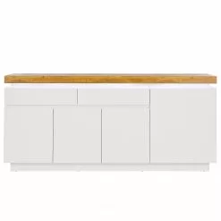 Fredriks Sideboard Namona II - Inkl. Beleuchtung - Eiche Dekor / Weiß 21 Fredriks Sideboard Namona II - Inkl. Beleuchtung - Eiche Dekor / Weiß -Büromöbel Verkaufsgeschäft 1000255074 220803 035 DETAILS P000000001000255074 1