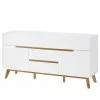 Mørteens Sideboard Tenabo II - Eiche teilmassiv - Weiß / Eiche -Büromöbel Verkaufsgeschäft 1000255147 211012 16215400021 IMAGE P000000001000255147