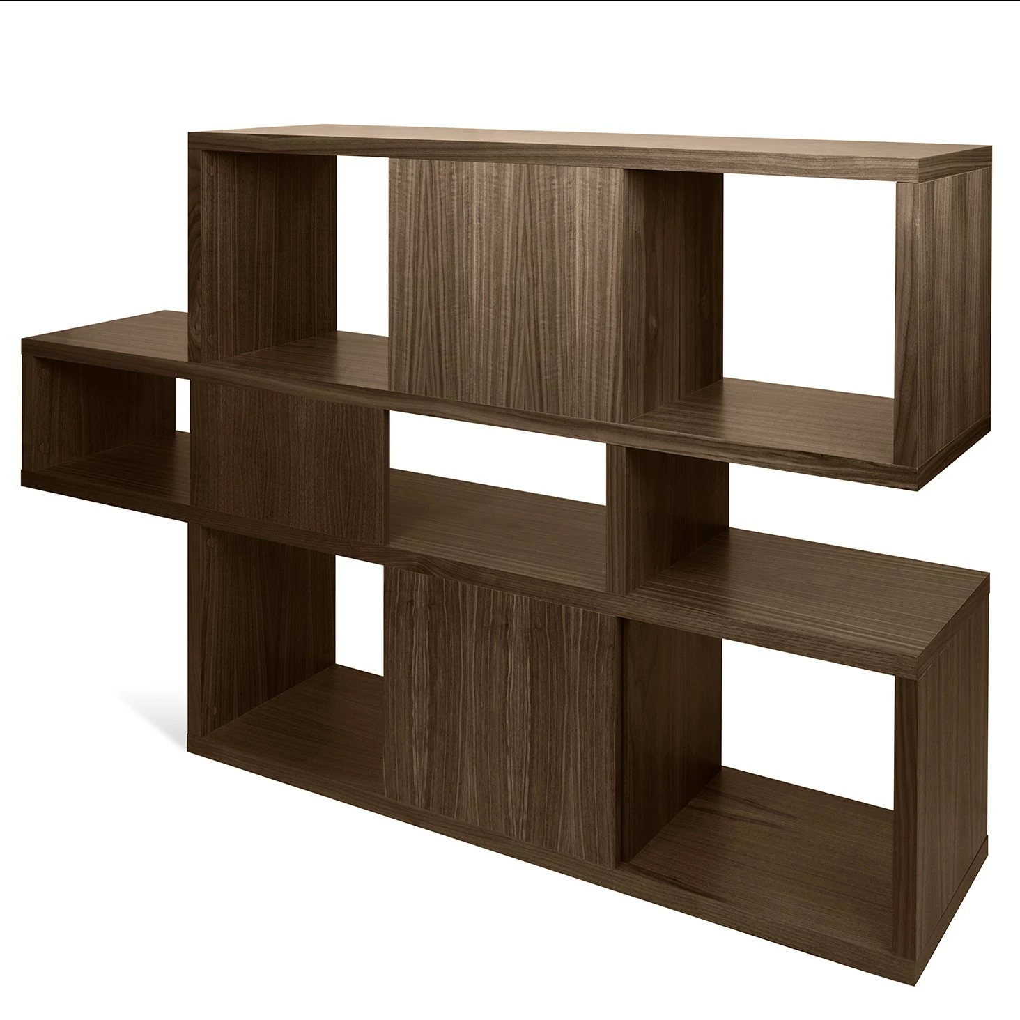 Temahome Regal London I - Walnuss 5 Temahome Regal London I - Walnuss – Bild 3