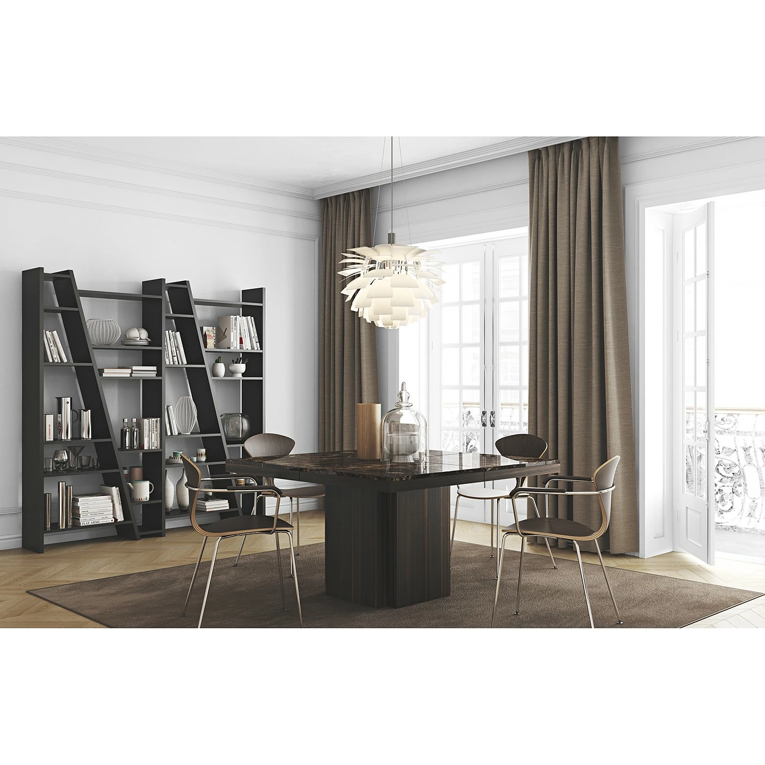 Temahome Regal Malcom IV - Schwarz 4 Temahome Regal Malcom IV - Schwarz – Bild 2