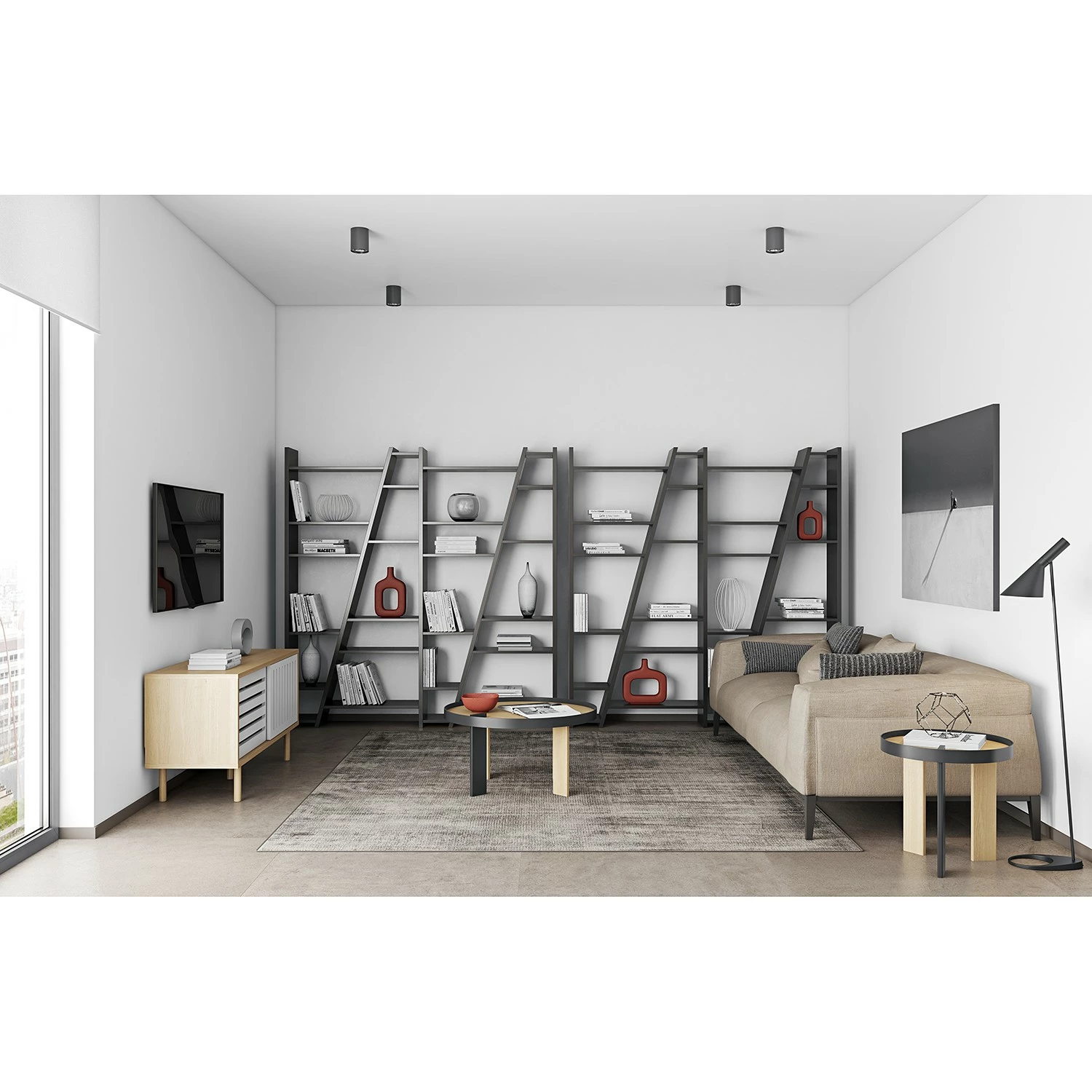 Temahome Regal Malcom IV - Schwarz 5 Temahome Regal Malcom IV - Schwarz – Bild 3