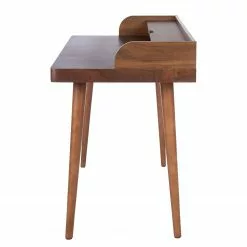 Ars Natura Schreibtisch Napo - Walnuss Dekor -Büromöbel Verkaufsgeschäft 1000256381 220325 032 DETAILS P000000001000256381