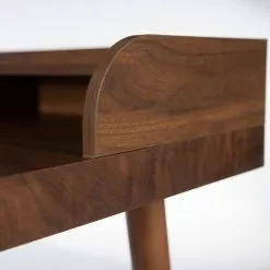 Ars Natura Schreibtisch Napo - Walnuss Dekor -Büromöbel Verkaufsgeschäft 1000256381 220325 034 DETAILS P000000001000256381