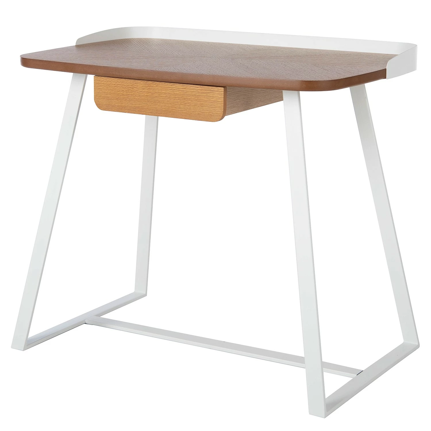 Fredriks Schreibtisch Azua - Eiche Dekor / Weiß 3 Fredriks Schreibtisch Azua - Eiche Dekor / Weiß