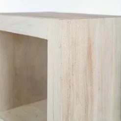 Wolf-Möbel Regal Maison - Akazie massiv - Akazie Stone / Antik Weiß -Büromöbel Verkaufsgeschäft 1000257242 220330 034 DETAILS P000000001000257242