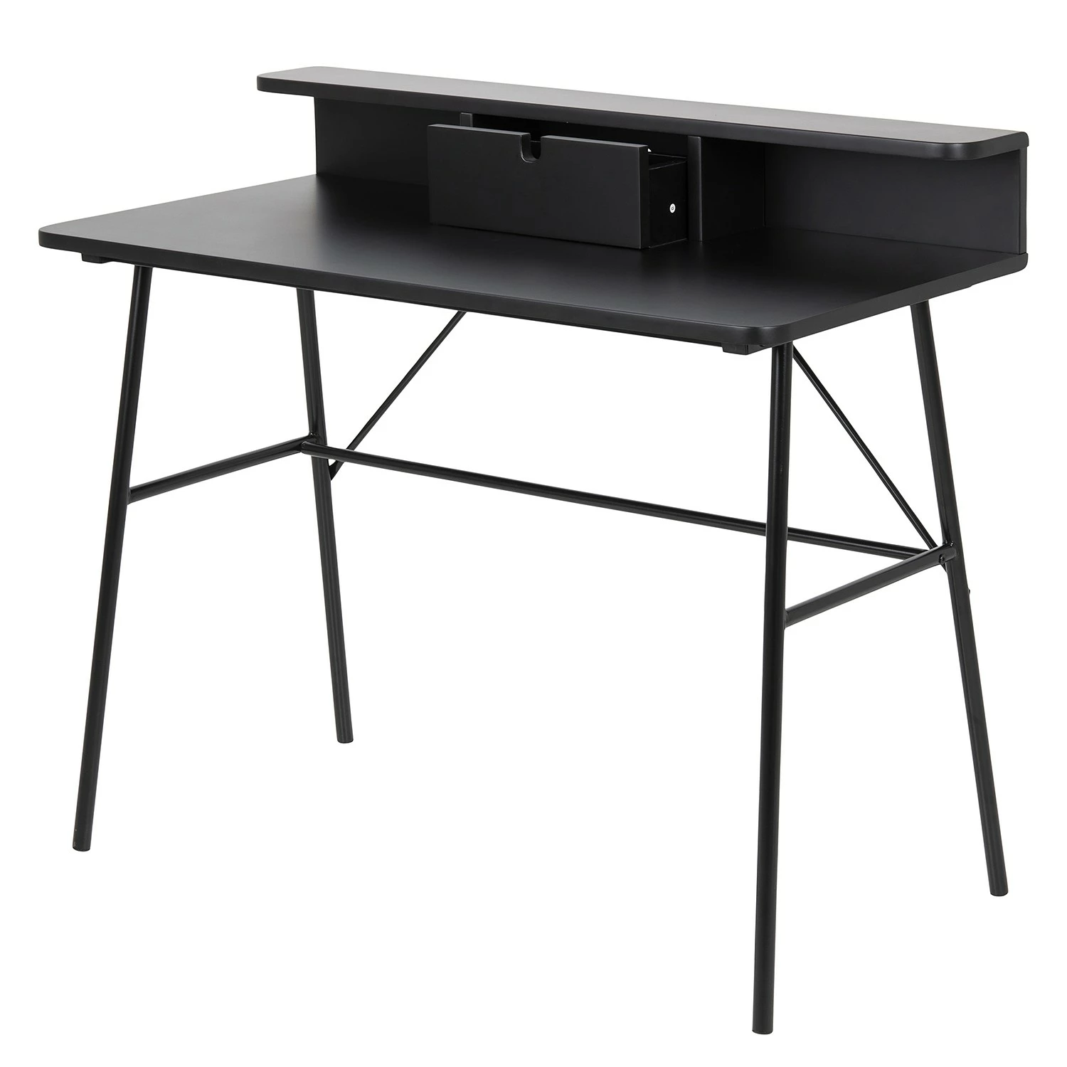 Mørteens Schreibtisch Visby - Schwarz 3 Mørteens Schreibtisch Visby - Schwarz