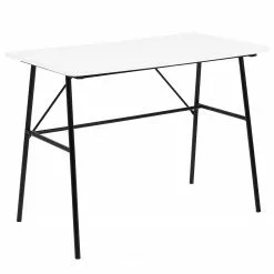 Red Living Schreibtisch Visby II - Weiß / Schwarz -Büromöbel Verkaufsgeschäft 1000257405 210420 14352900013 DETAILS P000000001000257405