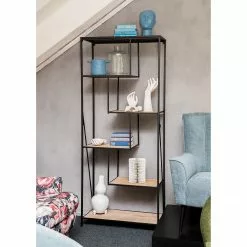 Red Living Regal Cap Cana II - Echtholzfurnier / Metall - Spießtanne / Schwarz -Büromöbel Verkaufsgeschäft 1000259773 210720 15345700007 MOOD DETAILS P000000001000259773 mood