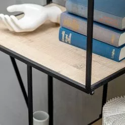 Red Living Regal Cap Cana II - Echtholzfurnier / Metall - Spießtanne / Schwarz -Büromöbel Verkaufsgeschäft 1000259773 210720 15345700010 DETAILS P000000001000259773