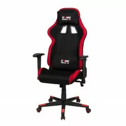Duo Collection Gamingchair Game-Rocker G-10 II - Webstoff / Nylon - Rot / Schwarz
